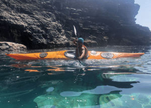 Tiger Dunga Chalak Team Dam Kayak Shot