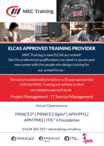 MKC Training February ELCAS Advert